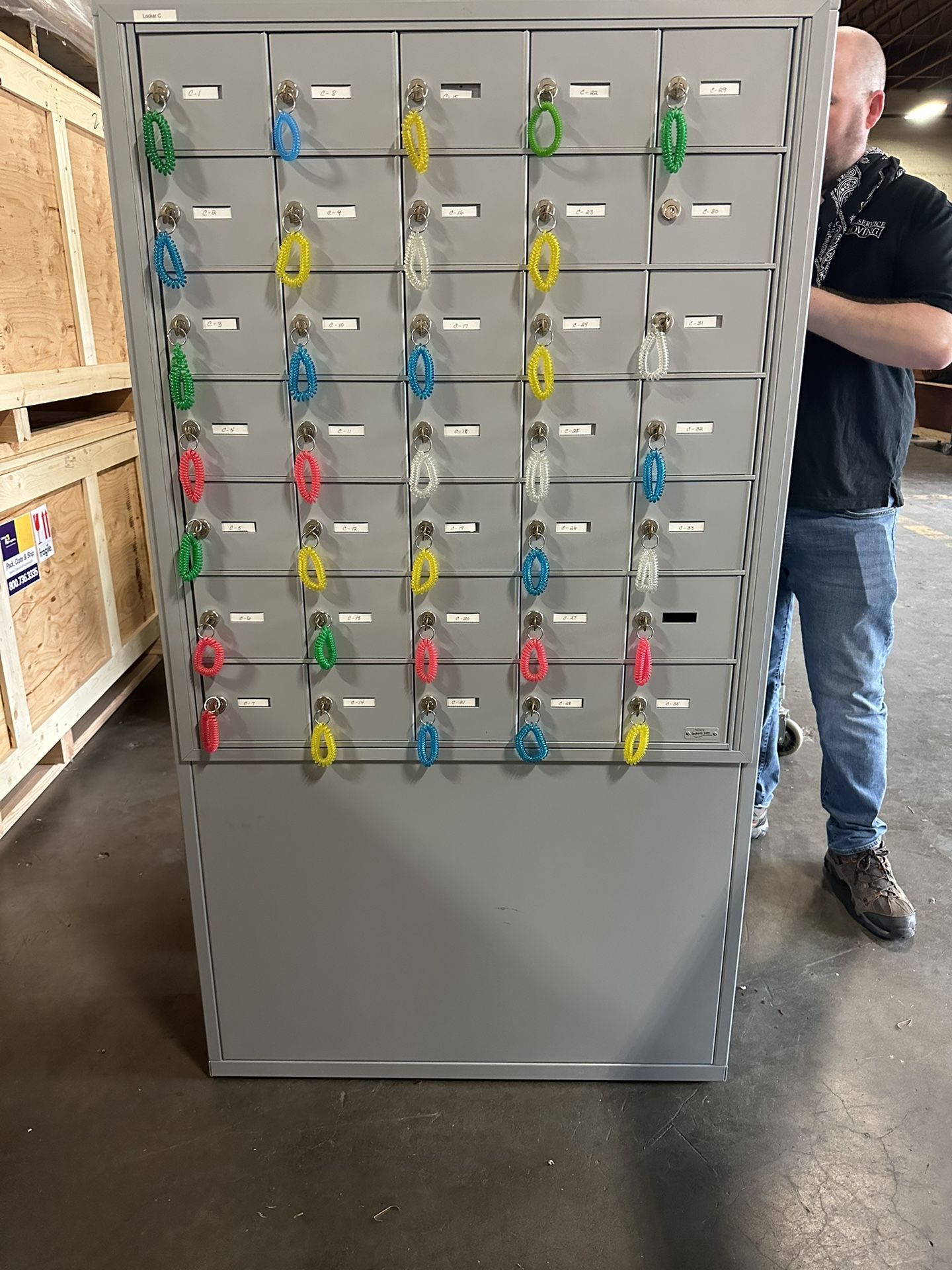 Cell Phone Storage Lockers