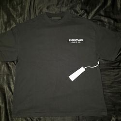 Fear of God Essentials Shirt, Black, Size M & L