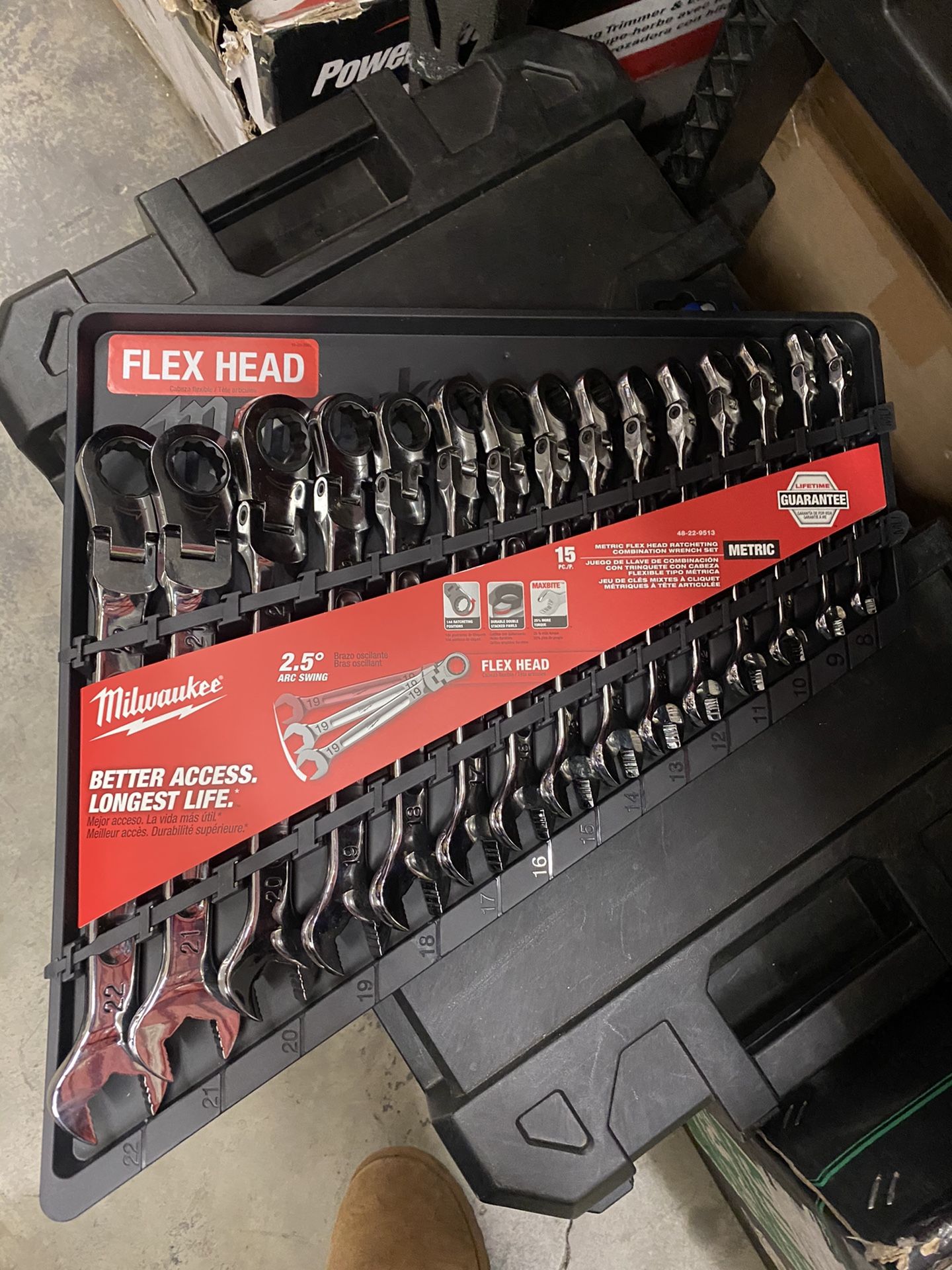Milwaukee 144-Position Flex-Head Ratcheting Combination Wrench Set Metric 15-Piece) for Sale in Hesperia, CA OfferUp