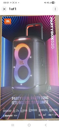 Brand New JBL partybox 520