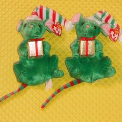 Ty Christmas Beanie Babies - New - Never Played With