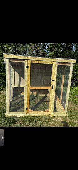 Chicken Coop Deck Fences 