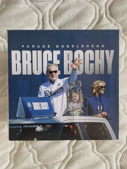 Bruce Bochy 2023 WS Parade Bobblehead 