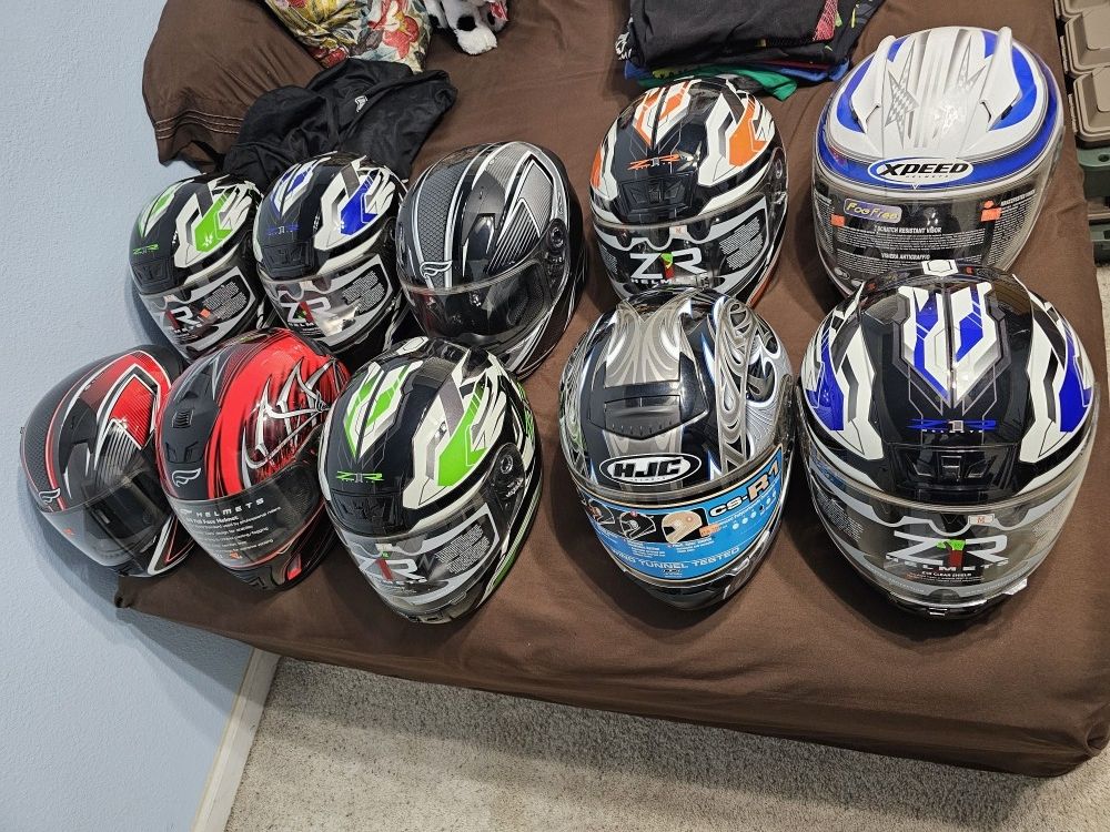 $50 - Motorcycle Helmets. $50 Each Helmet
