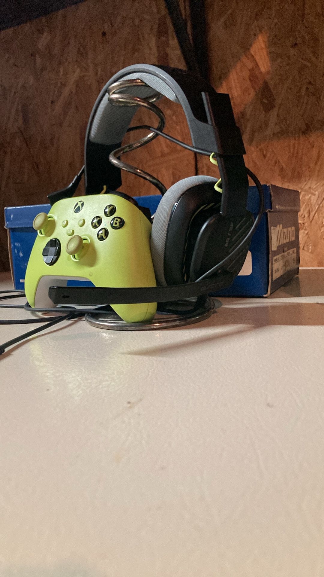 Xbox One Controller and Astro A10’s.