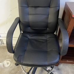 Office Leather Chair Black