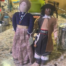 Antique Navajo Dolls Still Have Tags Original