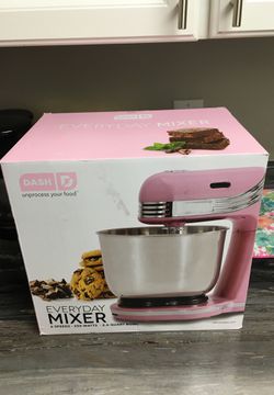 Dash Everyday Stand Mixer - Pink
