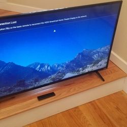 NEW cond  VIZIO 50 INCHES TV WITH REMOTE CONTROL  ,   WOpRKS EXCELLENT. , Ji