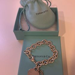 Tiffany Heart & Key Bracelet 