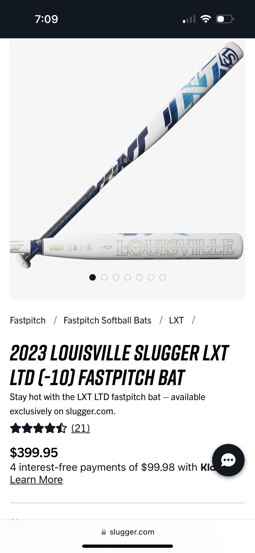 NEW - 2023 Louisville Slugger LXT LTD 