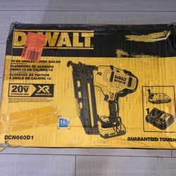 POWERFUL 16 GA ANGLED FINISHED NAILER 