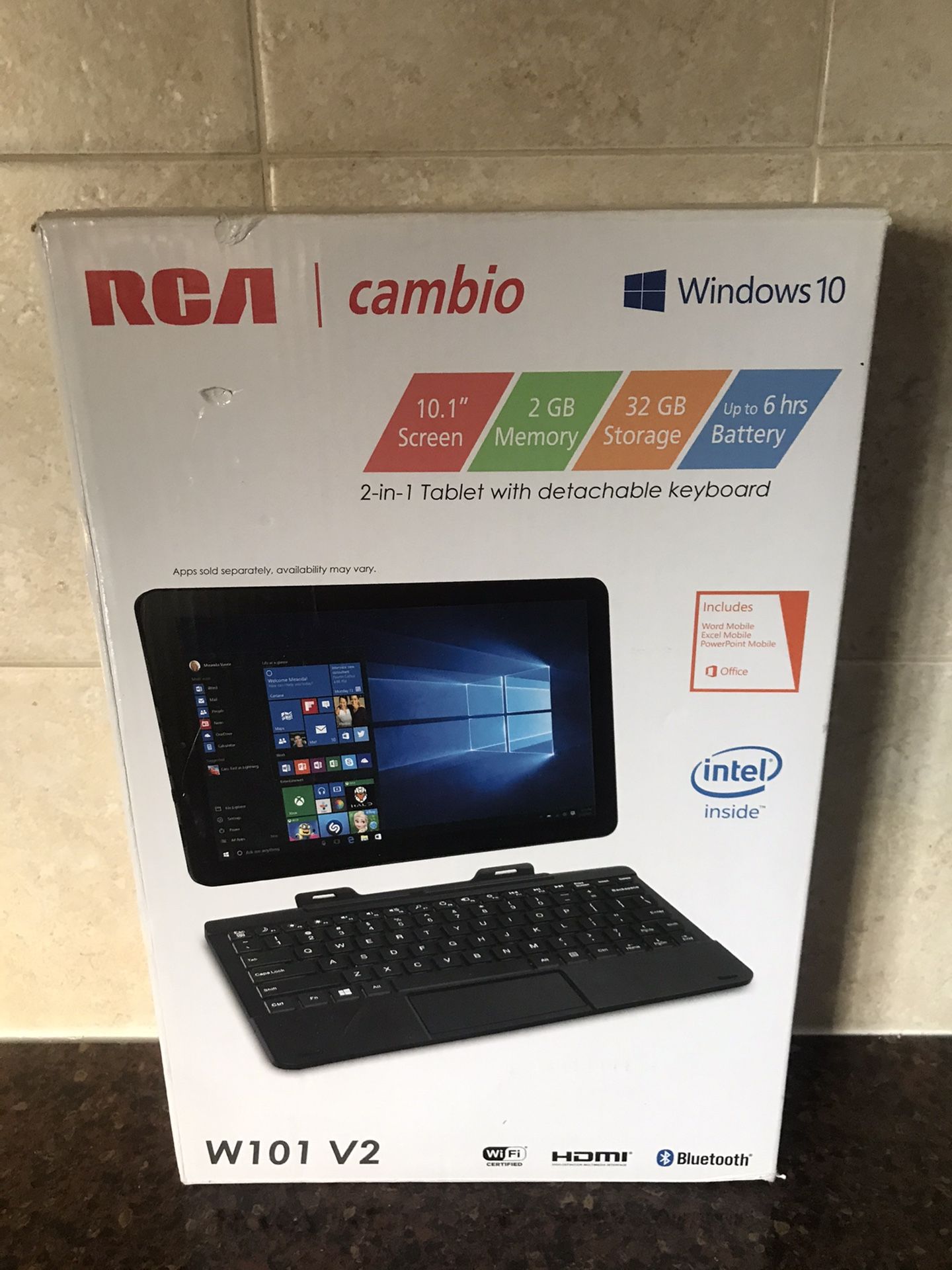 RCA Cambria Laptop & Tablet - Like New!