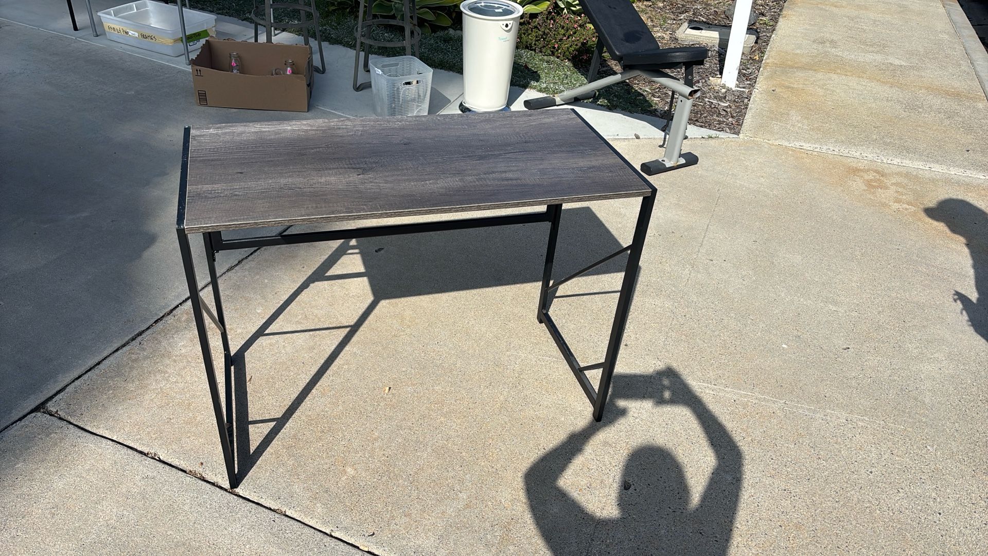 desk or console table foldable