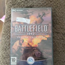BATTLE FIELD 1942 EXPANSION PACK SECRET WEAPONS OF WWII PC CD-ROM 3 DISC  GAME PACK  A 2002 GAME BY EA GAMES $15.00 FIRM! MERRY CHRISTMAS 🎅 🎄 
