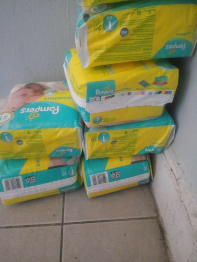 Pampers brand size 1