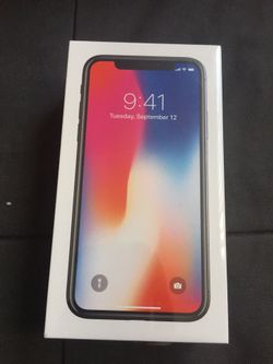 iPhone X-64GB Unlocked