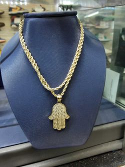 Yellow Gold 10k (.417) 7.8 grams 24 inch