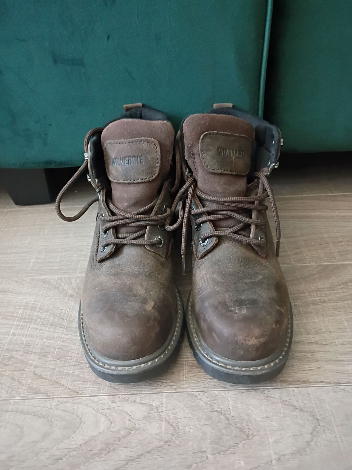 Wolverine - Men's Floorhand Steel Toe Boots, Brown, Size 8 Brand new out of box, no box