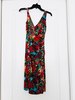 (NEW) w/tags- Ralph Lauren Women's Tropical Dress - Size 2