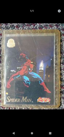 Great condition Spider-Man card