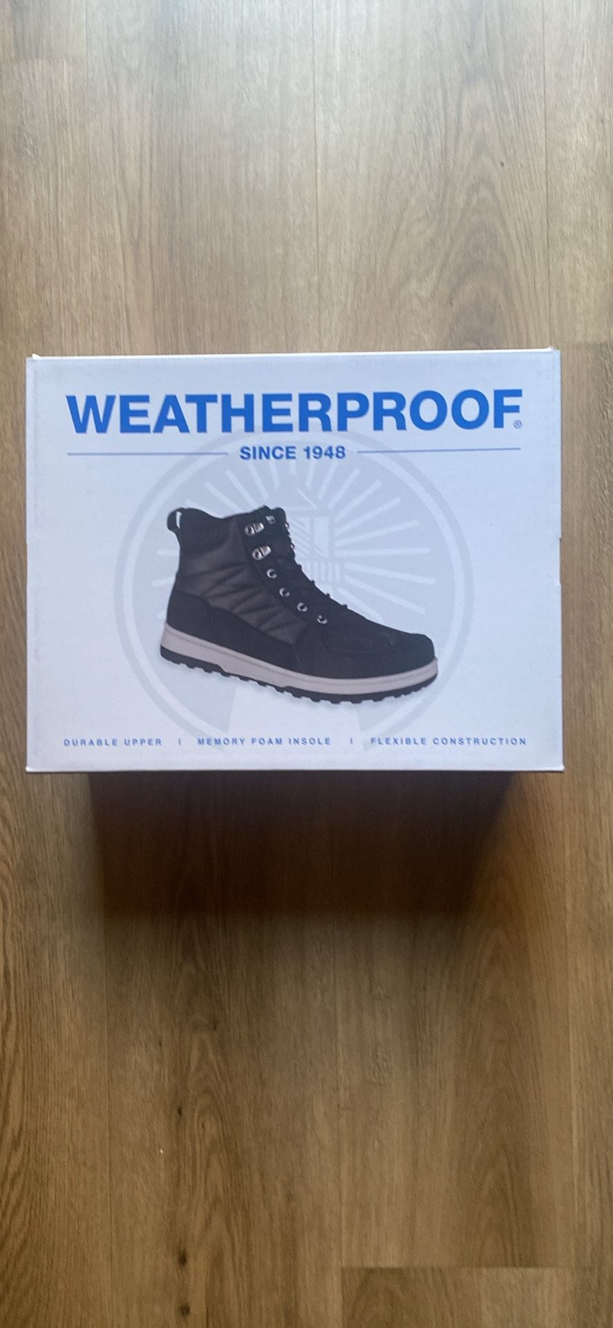 New Weatherproof Men’s Ankle Boots. Memory Foam I sold