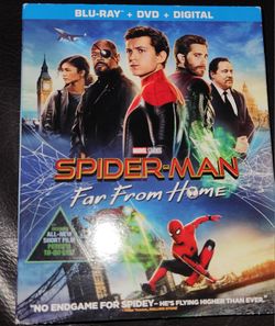 Spiderman Far From Home Blu-ray + Dvd