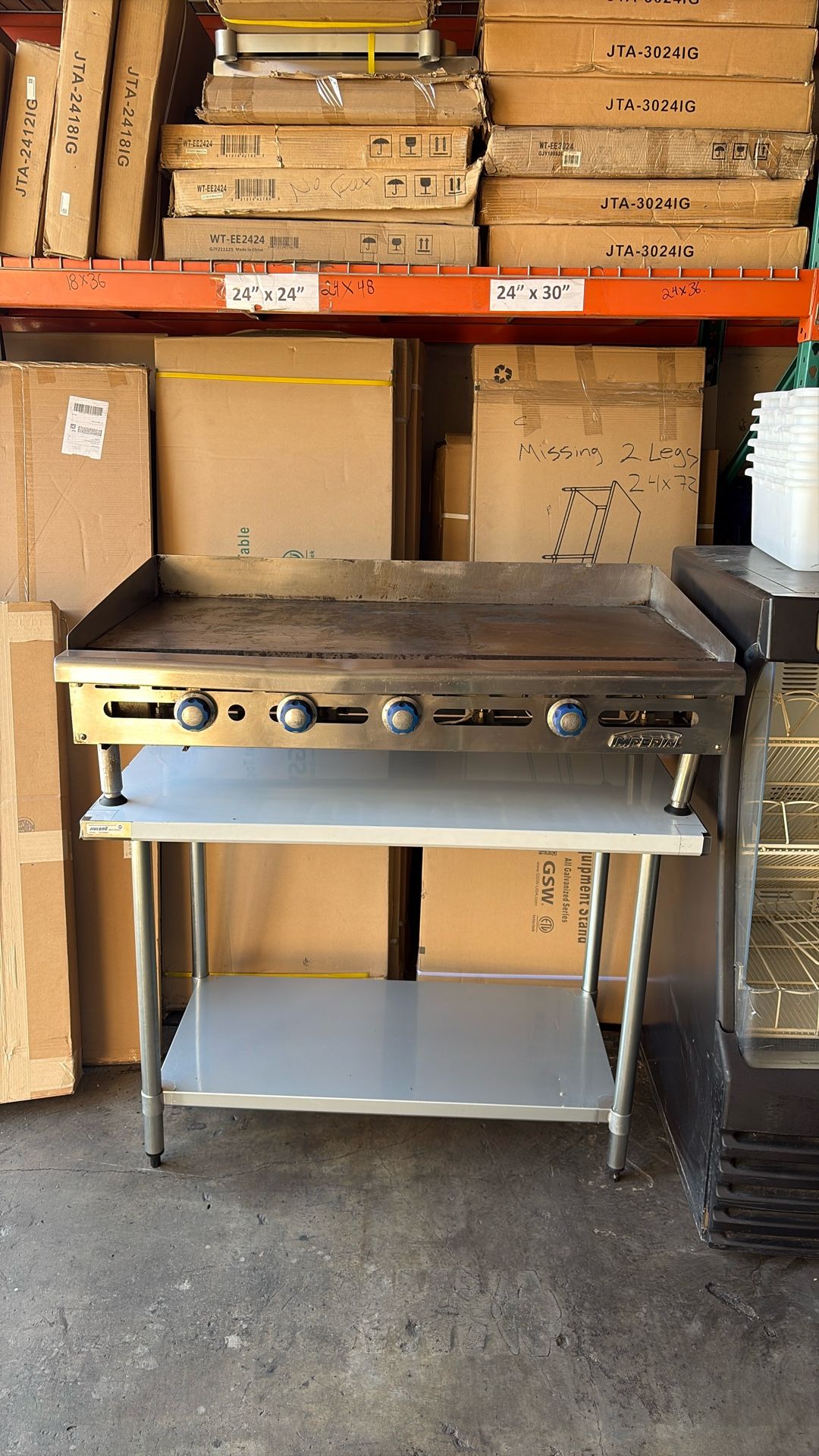 Used 4ft Imperial Thermostatic Griddle