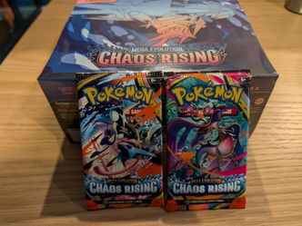 🔥 IN HAND TODAY! Pokémon Chaos Rising ETB + 2 Booster Packs- Launch Weekend Exclusive! 📦