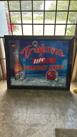 USC Trojans Miller Lite Sign