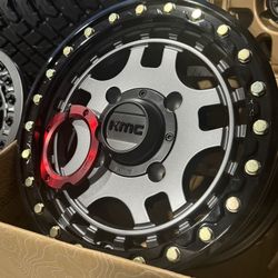 On Sale. KMC 14” Beadlock Wheels & 30x10-14  TENSOR DS TIRES For CAN AM & Honda SXS Utv (We Finance)