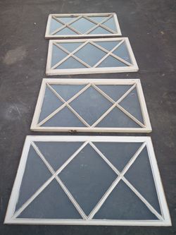 Antique Diamond Windows 