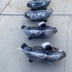 Headlight  Para 2016/2021 Honda Civic 