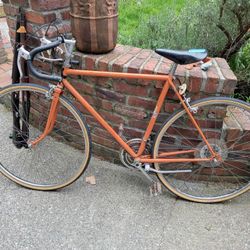Vintage Orange Bike