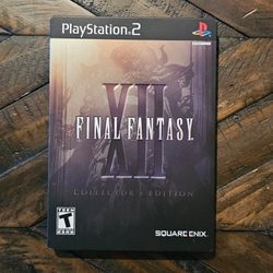 Final Fantasy XII Collector's Edition + DVD. EUC. PS2