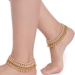 Anklet Pair Bracelet Foot Jewelry 