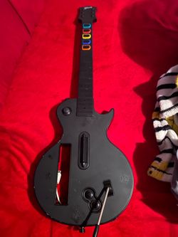 Guitar Hero Guitar Controller Black