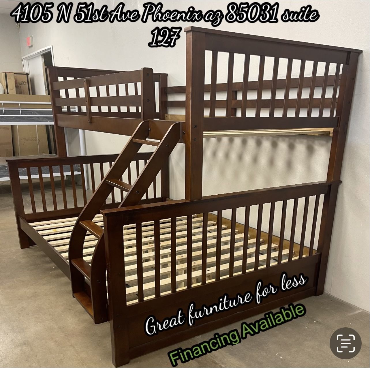 Bunk Bed Twin Over Full Brand New