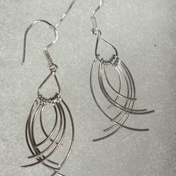 Sterling Silver Dangle Earrings