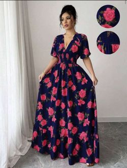 Brand new summer dress size xl...very stretchy 