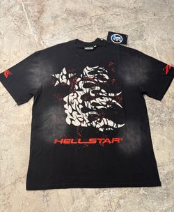 Hellstar black graphic tee