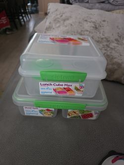 Sistema Lunch Cube Max Container (Set of 2)