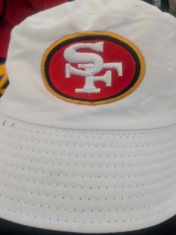 49ers Bucket Hat white
