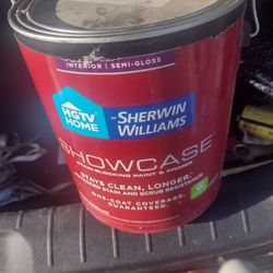 6 Cans Grey Paint Sherwin Williams  