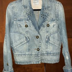 Tween Denim Jacket Size L