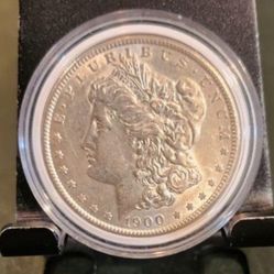 1900 United States Morgan Dollar 90% Silver Uncirculated FIRM On Price.