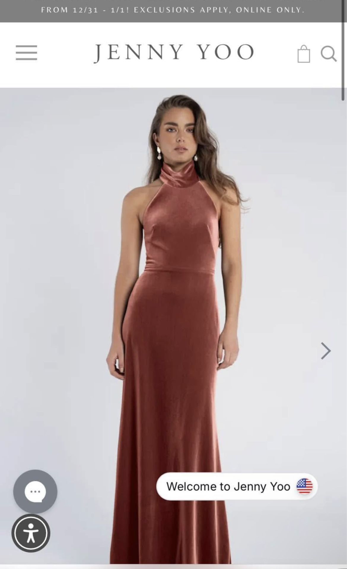 Size 8 Jenny Yoo Lennox bridesmaid dress (English rose)