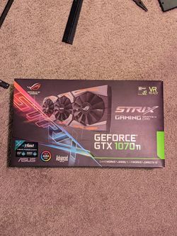 ASUS STRIX Nvidia GTX 1070ti VR Ready Gaming GPU (8GB)