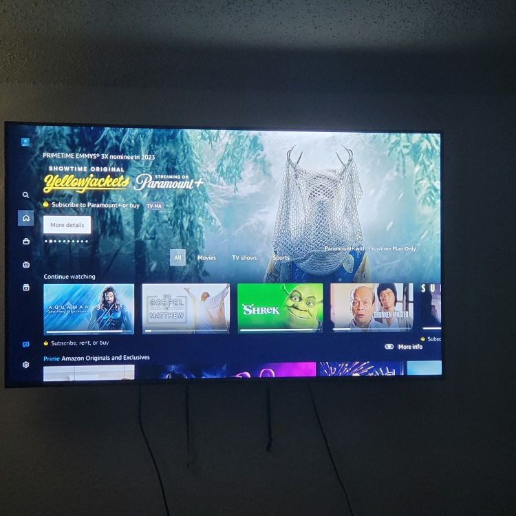55 Inch Hisense ROKU TV with Remote