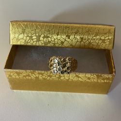 10k nugget ring
